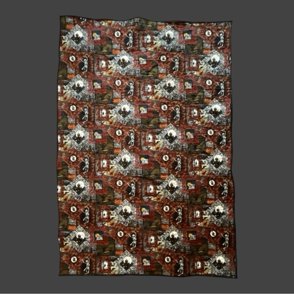 Quilt Halloween Skeleton Day of the Dead - Picture 3 of 6